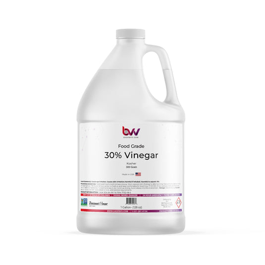 30% Food Grade Distilled White Vinegar (Acetic Acid)