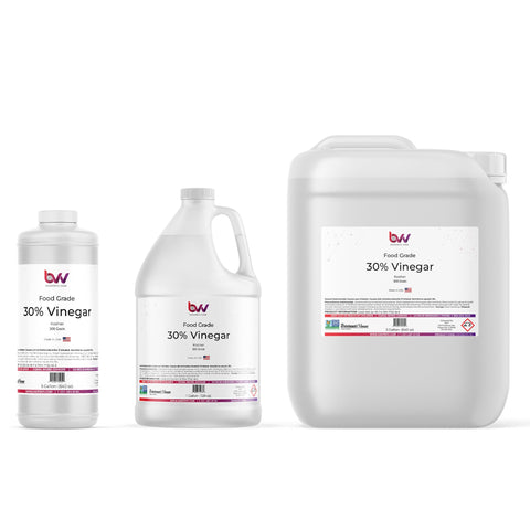 30% Food Grade Distilled White Vinegar
