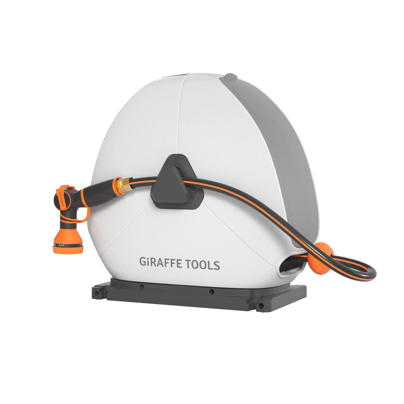 Load image into Gallery viewer, Ground-Mounted Retractable Hose Reel 82ft-130ft
