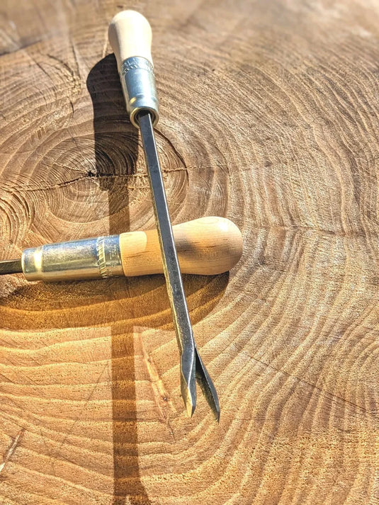 Homestead Iron Hand-Forged Weeding Fork shown in product view 3