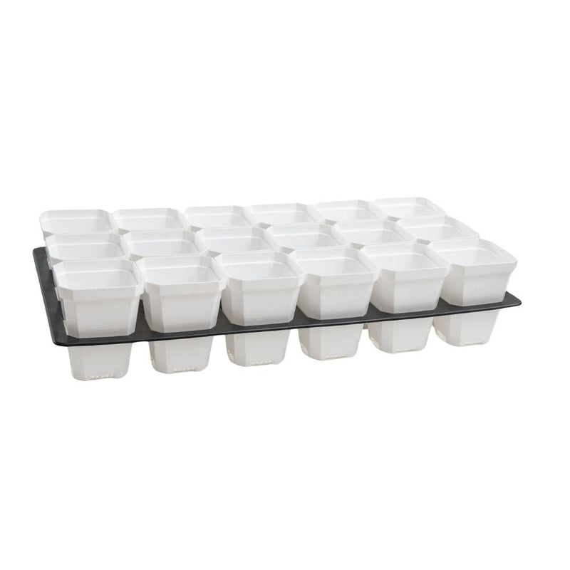 Load image into Gallery viewer, 3.3" Heavy Duty Seed Starting Pots with Inserts

