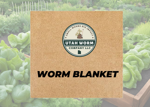 Utah Worm blanket cover