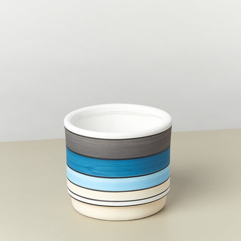 Polychrome Cylinder Pot - 5.5 Inch, additional product view 2