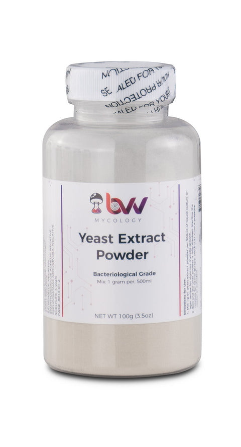Yeast extract powder for mushroom mycology