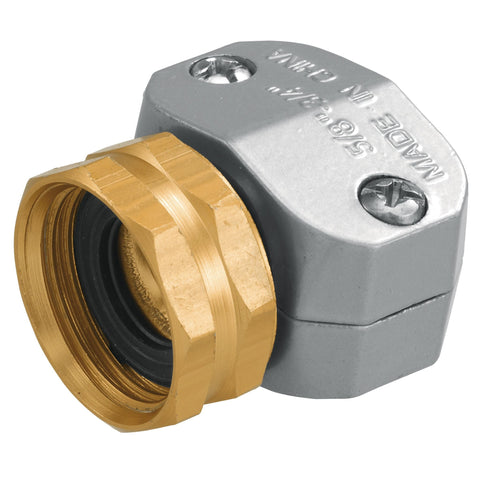 Orbit professional 5/8 to 3/4-inch metal female hose mender 56648