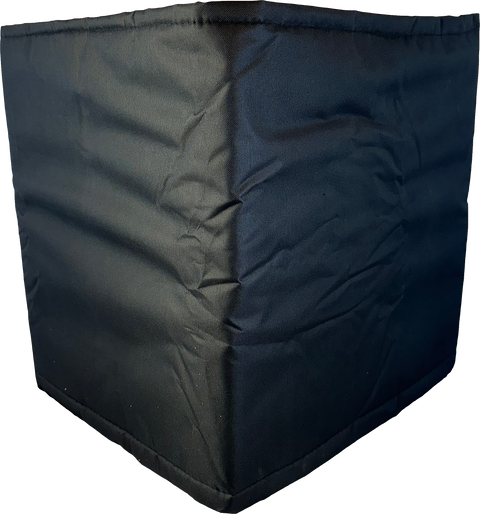 Langstroth beehive insulation cover, canvas and foil, front