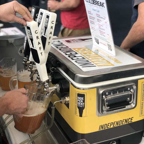 1-Tap Jockey Box, Front Inputs
