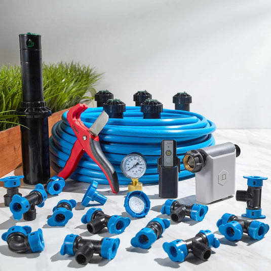 Product image of Orbit Irrigation Medium Area All-In-One Sprinkler Kit with B-hyve® Smart Timer