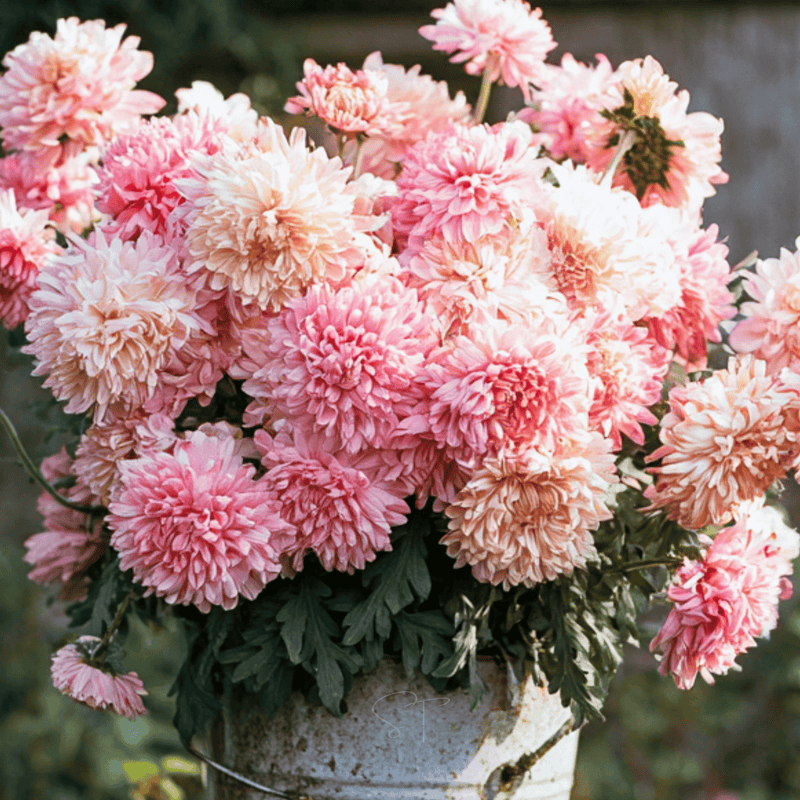 Load image into Gallery viewer, Apricot Paeony Duchess Aster – 50 Seeds
