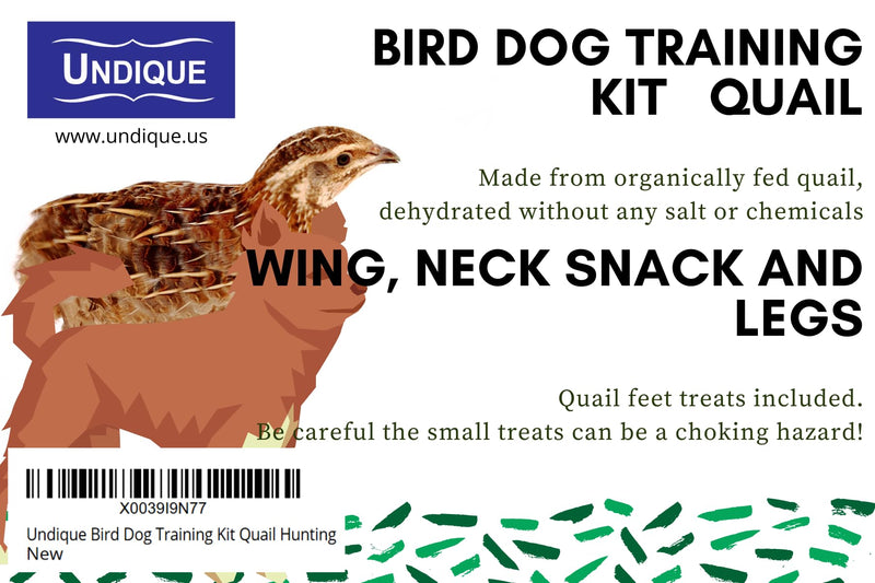 Load image into Gallery viewer, Quail Wing Dog Training Kit - Nutritious Dog Treats and Quail Wing for Effective Dog Training Sessions - Reinforce Positive Behaviors with Training Treats - Not Suitable for Small Breeds

