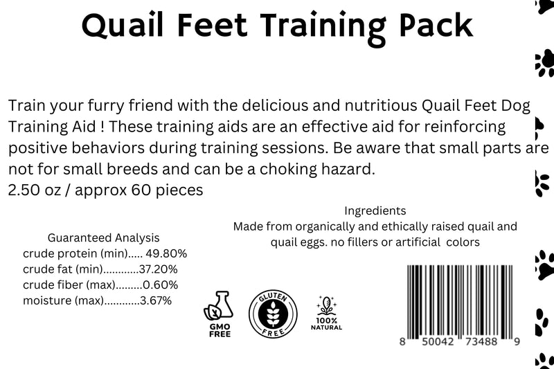 Load image into Gallery viewer, Quail Feet Training Pack
