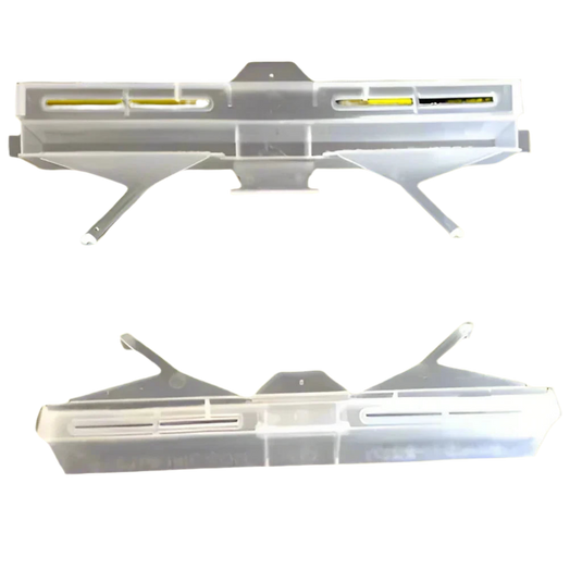 Beetle Jail reusable in-hive trap with bait compartment for small hive beetles.