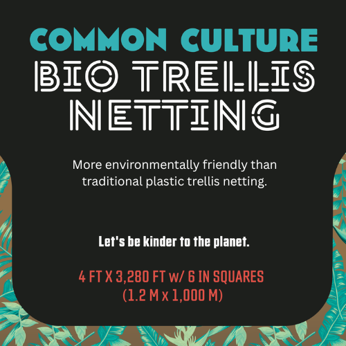 Load image into Gallery viewer, Common Culture Bio Trellis Netting Bulk Roll 4 ft x 3,280 ft w/ 6in Squares
