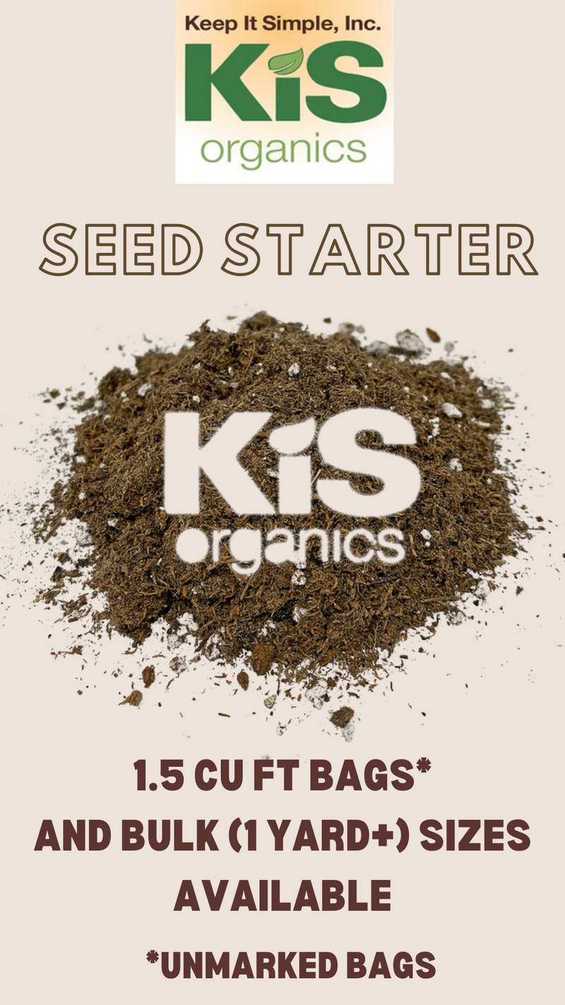 Load image into Gallery viewer, KIS Organics Seed Starter Mix — KiS Organics living soil mix.
