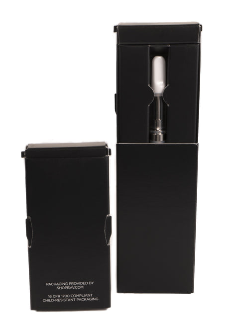 Vape Cartridge Packaging (Child Resistant 16 CFR 1700 Compliant), retail packaging