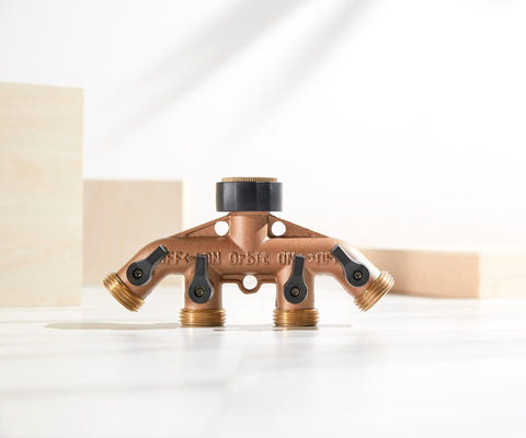 Product image of Orbit Irrigation Brass Hose Manifold 62010