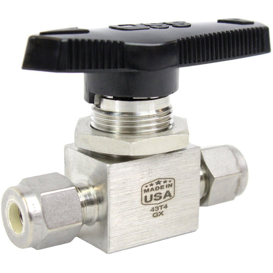 2 Way Ball Valve - Fractional Tube Fitting