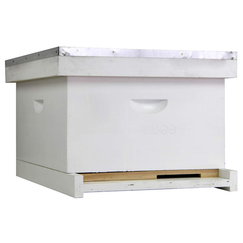 Load image into Gallery viewer, Complete 10-Frame Nuc Ready Beekeeping Starter Kit with Hive, Smoker, Tools &amp; Protective Gear 1 Deep Only Starter Kit
