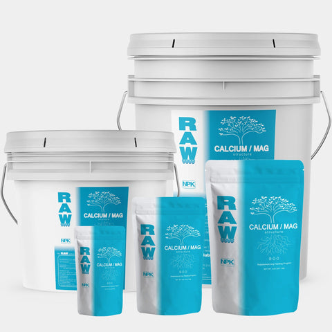 RAW Calcium Mag water soluble supplement package