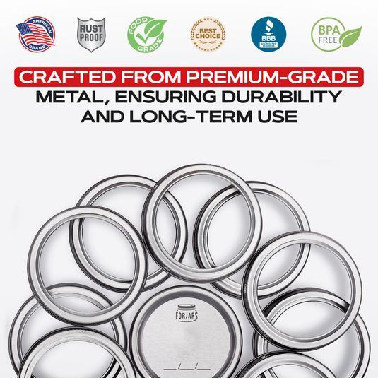 100 Wide Mouth Rings