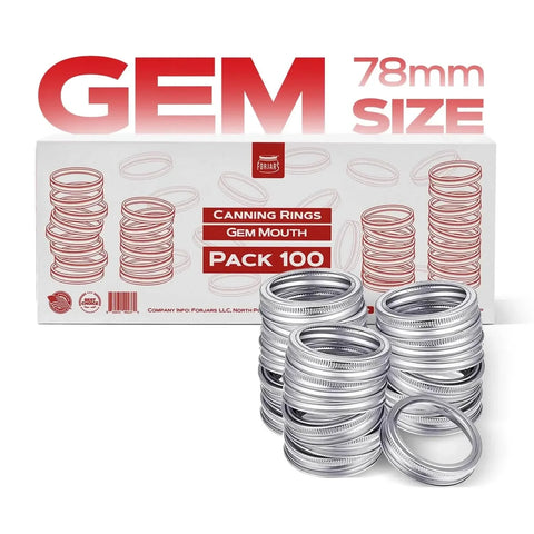 Canning rings, packaging detail