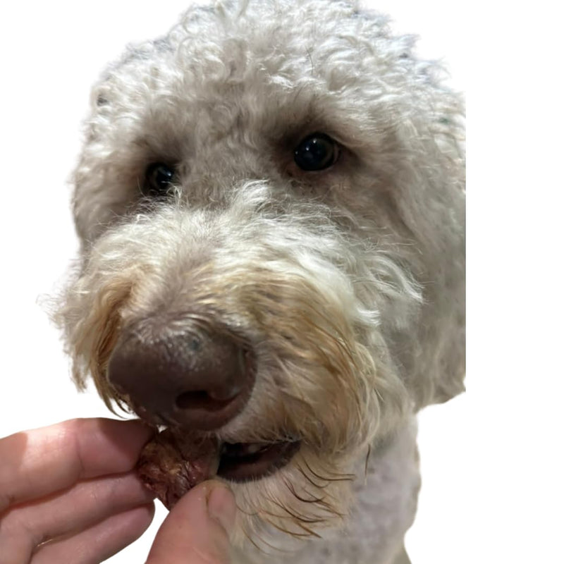 Load image into Gallery viewer, Freeze-Dried Duck Hearts, 3 oz, Single Ingredient Dog &amp; Cat Treats, USA Made
