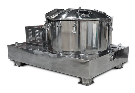 Certified 280L Jacketed Stainless Steel Centrifuge with Explosion Proof Motor and Siemens Controller - 85LB Max Capacity