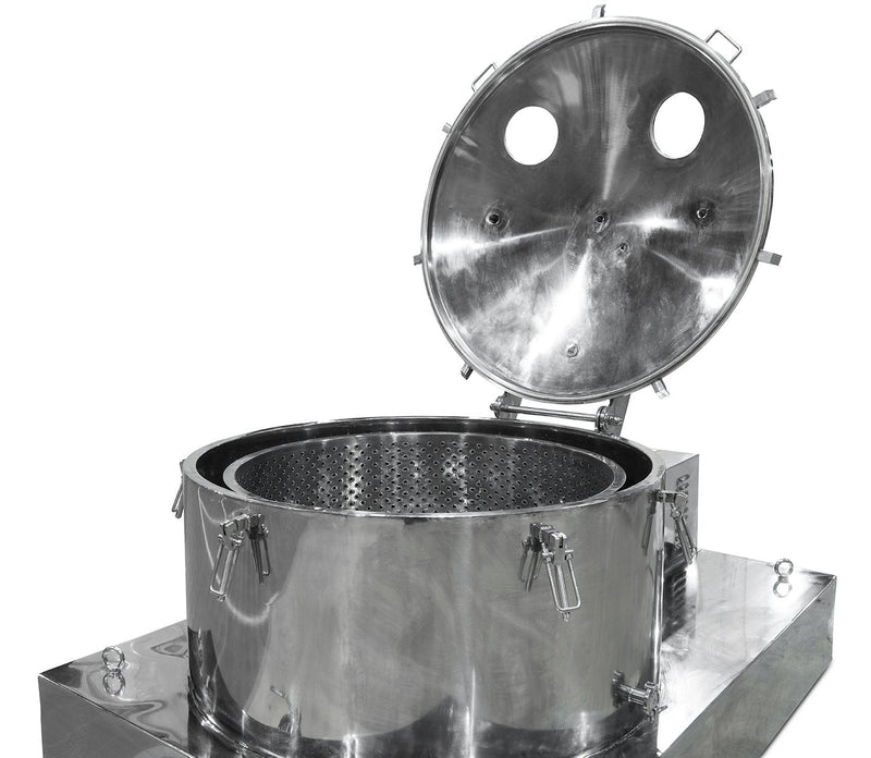 Load image into Gallery viewer, Certified 280L Jacketed Stainless Steel Centrifuge with Explosion Proof Motor and Siemens Controller - 85LB Max Capacity
