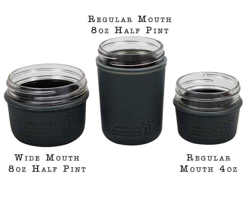 Load image into Gallery viewer, Silicone Sleeve for 4oz Mason Jars
