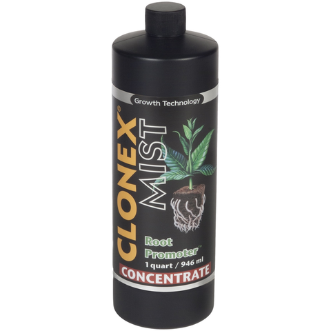 Clonex Mist Concentrate root promoter, 1 quart bottle