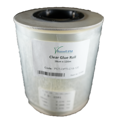 Common Culture Clear Film Glue Roll (Root Aphids) - 18cm x 120m (European Horticulture Standard)