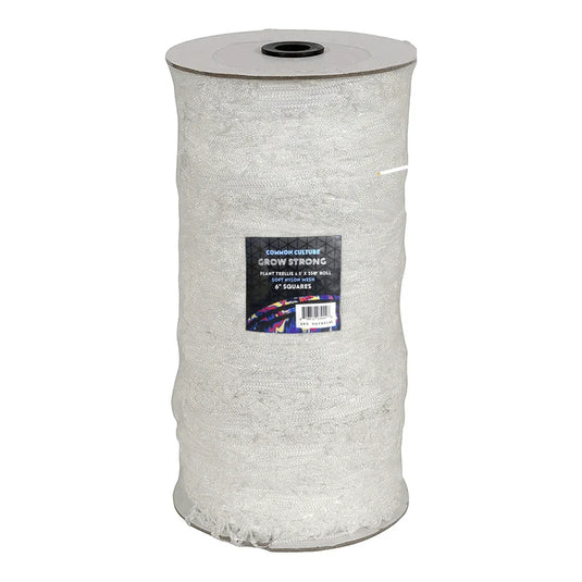 Common Culture Nylon Trellis Netting 6.5 x 350 ft | 6 in Mesh, 2,275 sq ft
