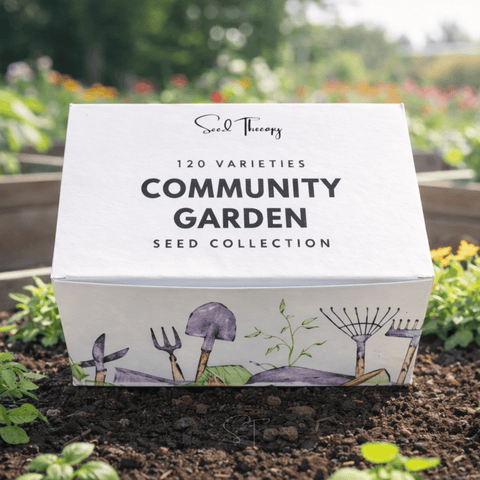 Community Garden Survival Seed Vault, 120 seed varieties, GrowTime Garden Supply