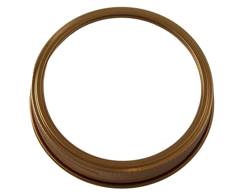 Copper band, detail view