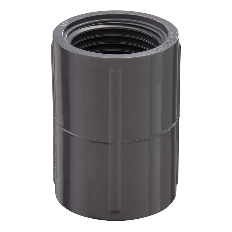 Load image into Gallery viewer, 1/2" FPT PVC Coupling | 38413
