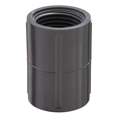 Orbit 1/2 inch FPT PVC coupling
