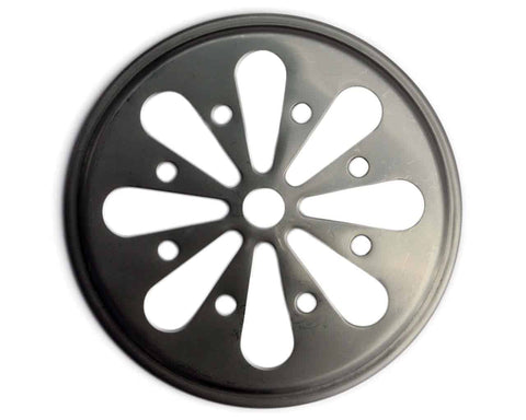 Daisy lid insert, detail view