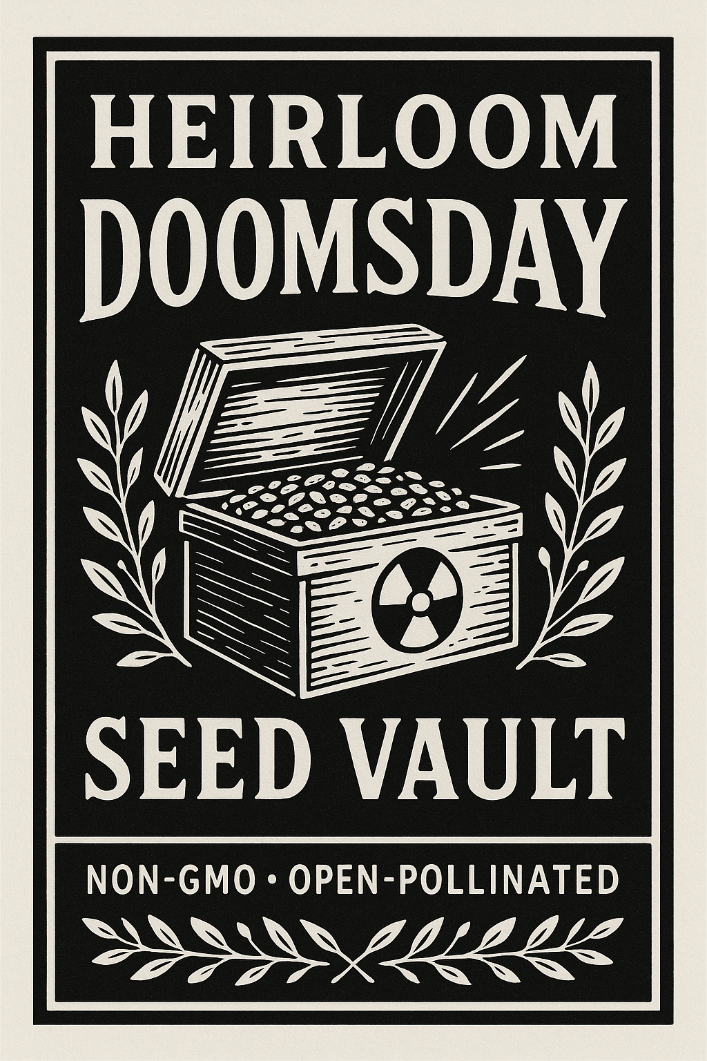 Heirloom Doomsday Seed Vault 20 Different Varieties – Grow Time Garden ...
