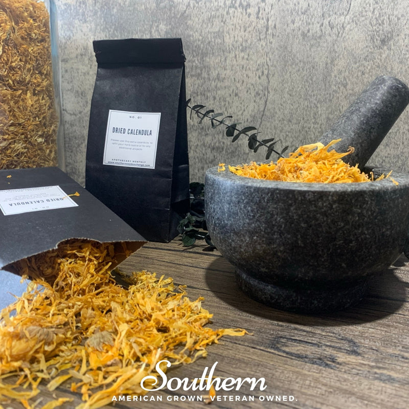 Load image into Gallery viewer, Dried Calendula Petals – 2 Cups
