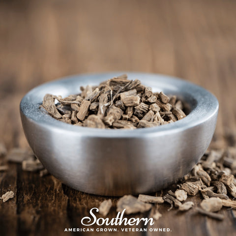 Dried valerian root, 2 cups, packaging