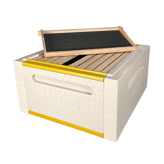Insulated Polystyrene 10 Frame Beehive - (2)Deep & (1)Medium