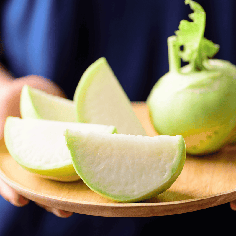 Load image into Gallery viewer, Early White Vienna Kohlrabi – 100 Seeds
