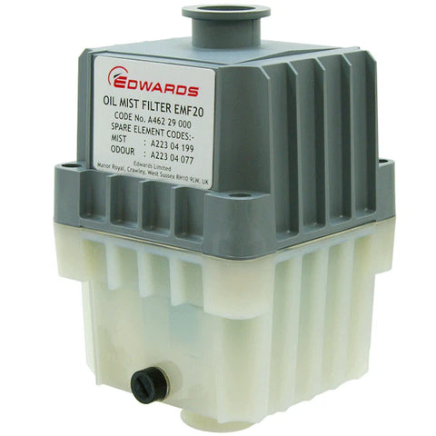 Edwards EMF20 dual-stage exhaust filter