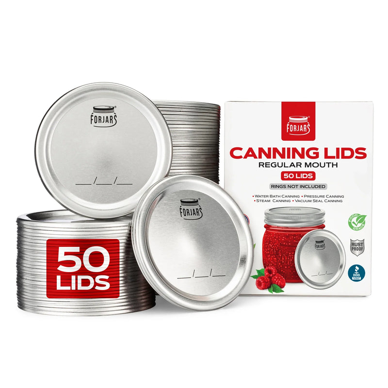 Load image into Gallery viewer, 50 Regular Mouth Canning Lids
