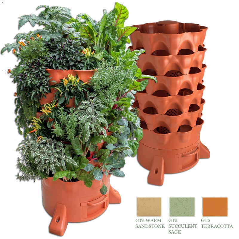 Load image into Gallery viewer, Garden Tower 2™, 50-Plant Composting Vertical Garden Planter (Dropship)
