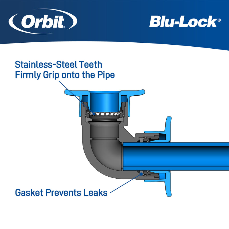 Load image into Gallery viewer, 1/2" Blu-Lock Street Elbow 31975
