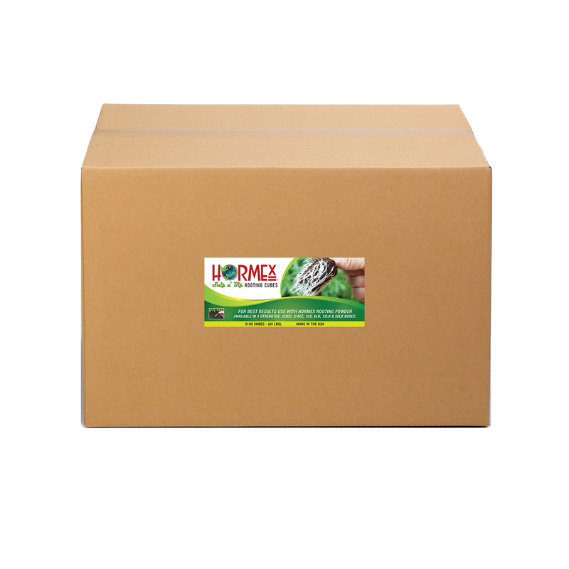 Load image into Gallery viewer, Hormex Rooting Cubes - Grow Plants from Cuttings or Start from Seed - Peat Moss &amp; Coco Plugs - For Strong Roots &amp; Healthy Plants - Ideal for Home &amp; Professional Growers
