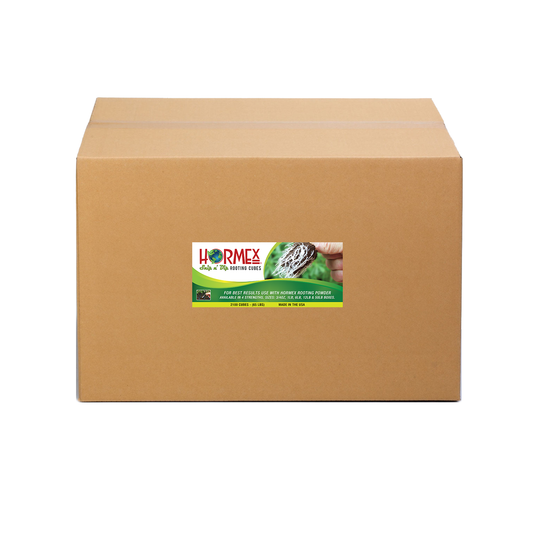 Hormex Rooting Cubes - Grow Plants from Cuttings or Start from Seed - Peat Moss & Coco Plugs - For Strong Roots & Healthy Plants - Ideal for Home & Professional Growers