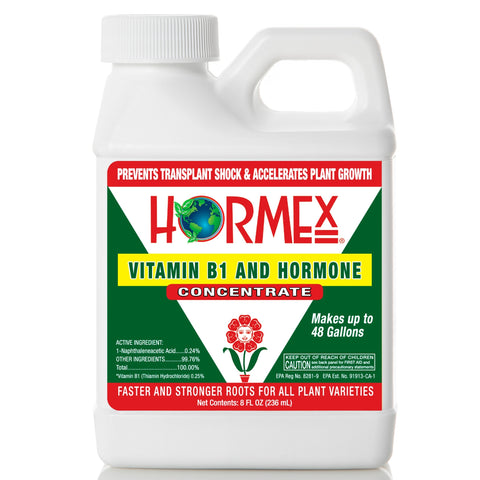 Hormex Rooting Hormone Concentrate, label detail
