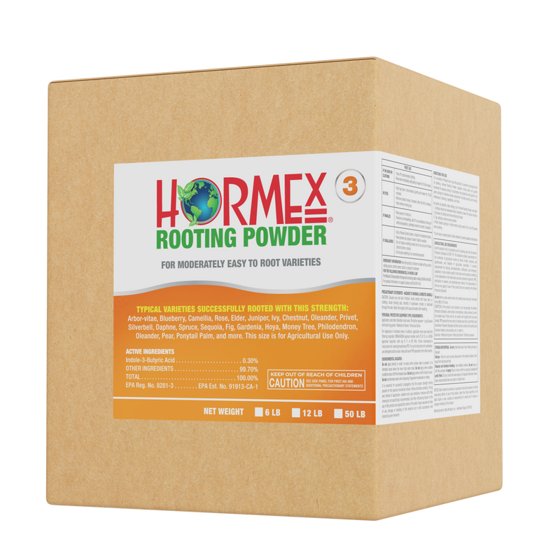 Load image into Gallery viewer, Hormex Rooting Powder #3 (0.30 IBA) - Rooting Hormone for Common Home &amp; Garden Plant Cuttings
